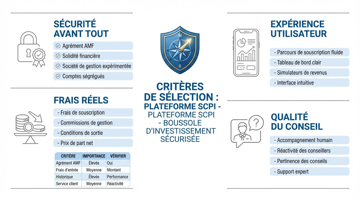 Critères essentiels pour choisir les meilleures plateformes de SCPI pour investir en France en 2026