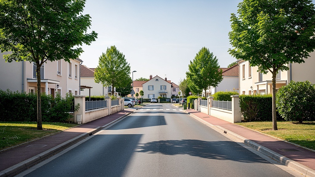 Entrée du quartier de la Guinette à Étampes