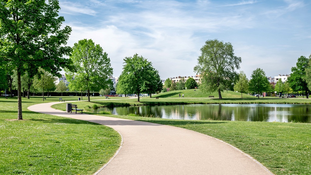 Parc Georges-Valbon à La Courneuve