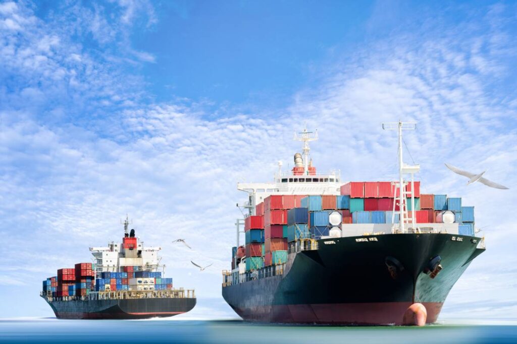 container maritime 40 pieds
