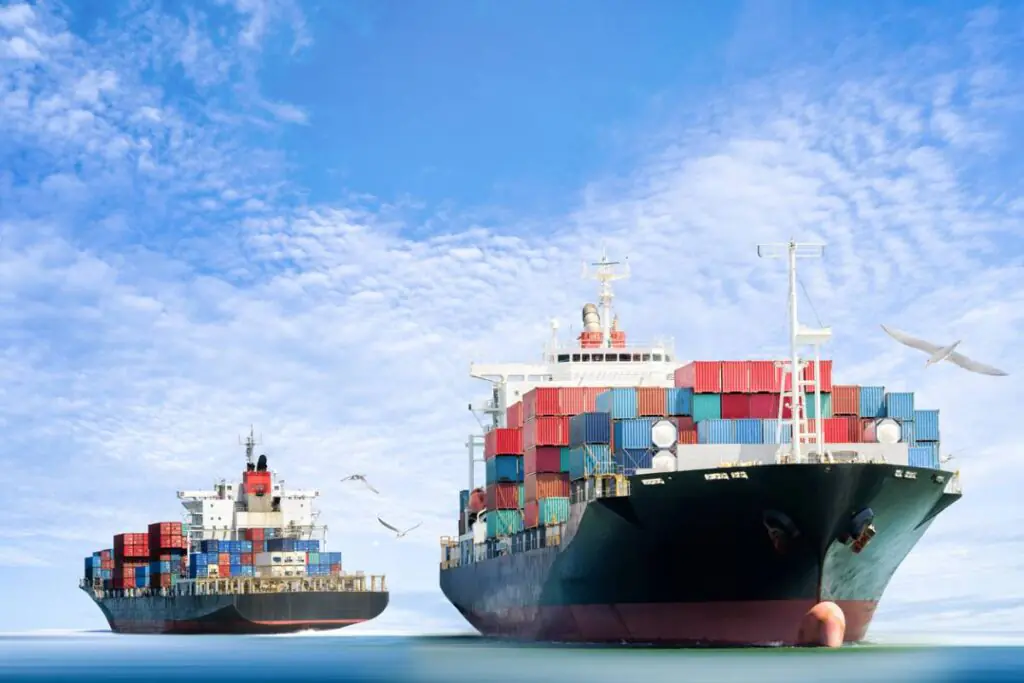 container maritime 40 pieds