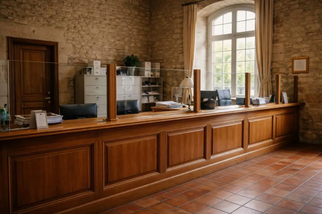 Dépôt de dossier de permis de construire en mairie